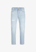 JACK & JONES JJIERIK JJCOOPER SBD 912 Tapered Fit Jeans voor mannen, taps toelopende pasvorm, ecru, 33W / 34L JACK & JONES JJIERIK JJCOOPER SBD 912 Tapered Fit Jeans voor mannen, taps toelopende pasvorm, ecru, 33W / 34L