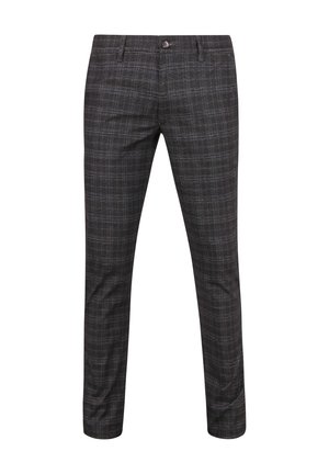 PICO CHECKERED - Chino - antraciet
