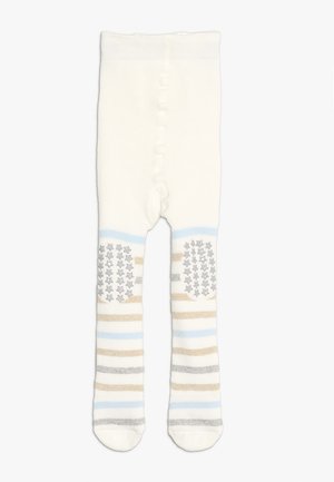 Baby Multi Stripe full plush - Collants - offwhite