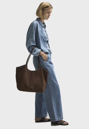 SHOPPER MILAN - Velika torba - dark brown