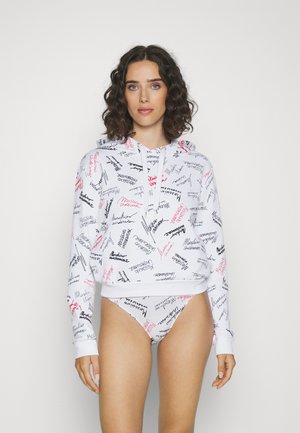 Moschino Underwear HOODIE - Pižamos viršutinė dalis - white