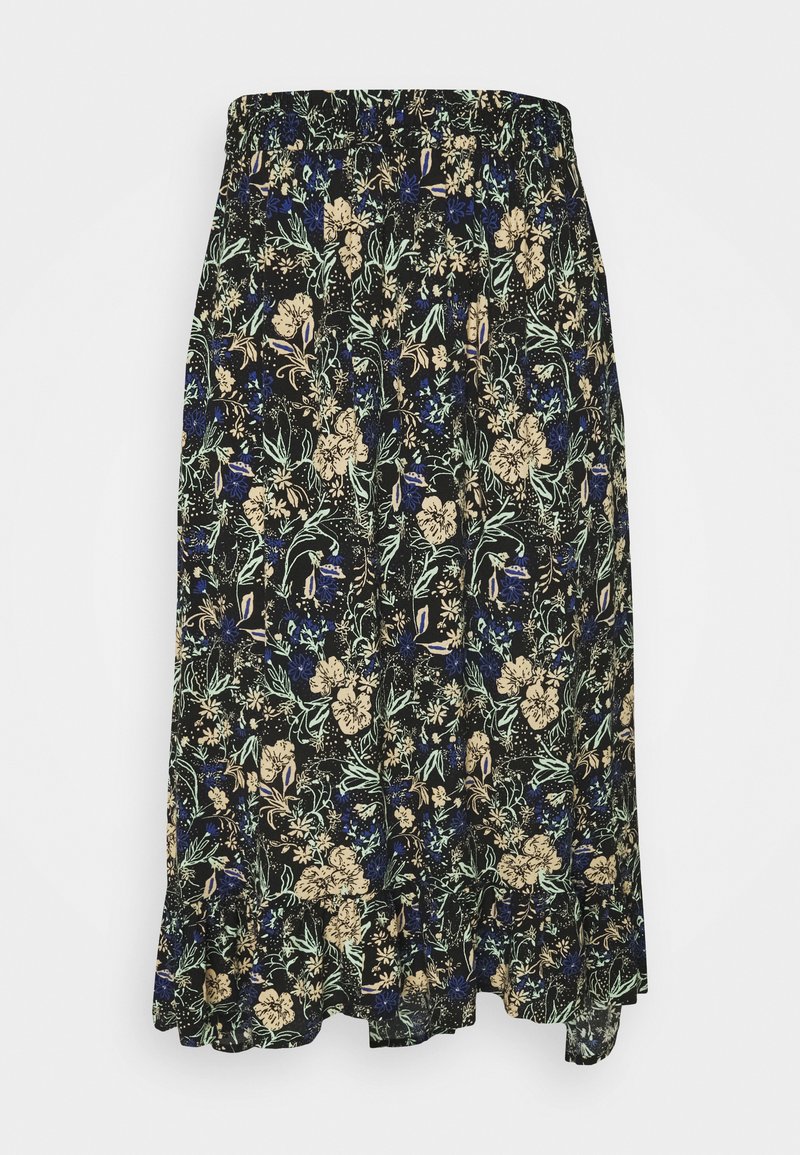 Pieces A-lijn rok zwart