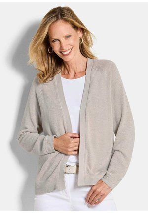 Strickjacke - stone