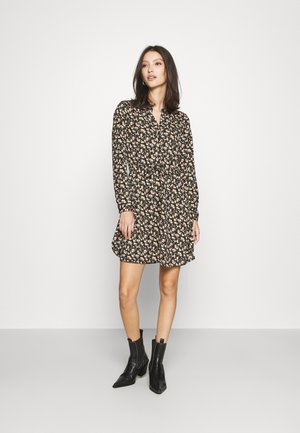 ONLCORY V-NECK TUNIC  - Jurk - black/sarah