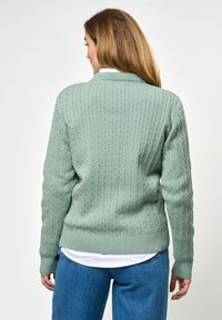 U.S. Polo Assn. GILL - Kardigan - green milliue