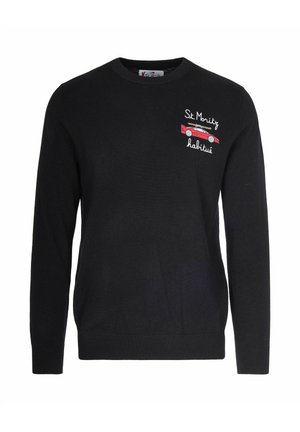 HERON CON RICAMO - Maglione - nero