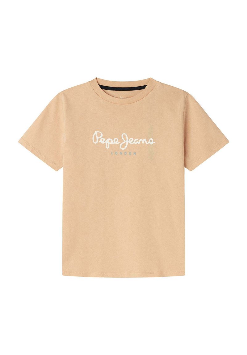 Pepe Jeans NEW ART - Marškinėliai su spaudiniu - light orange