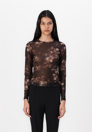 GAP Long sleeved top - black