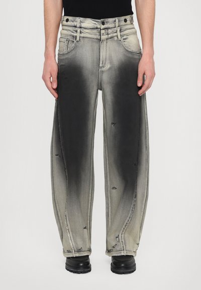 Feng Chen Wang DECONSTRUCTION UNISEX - Baggy fit teksad - black