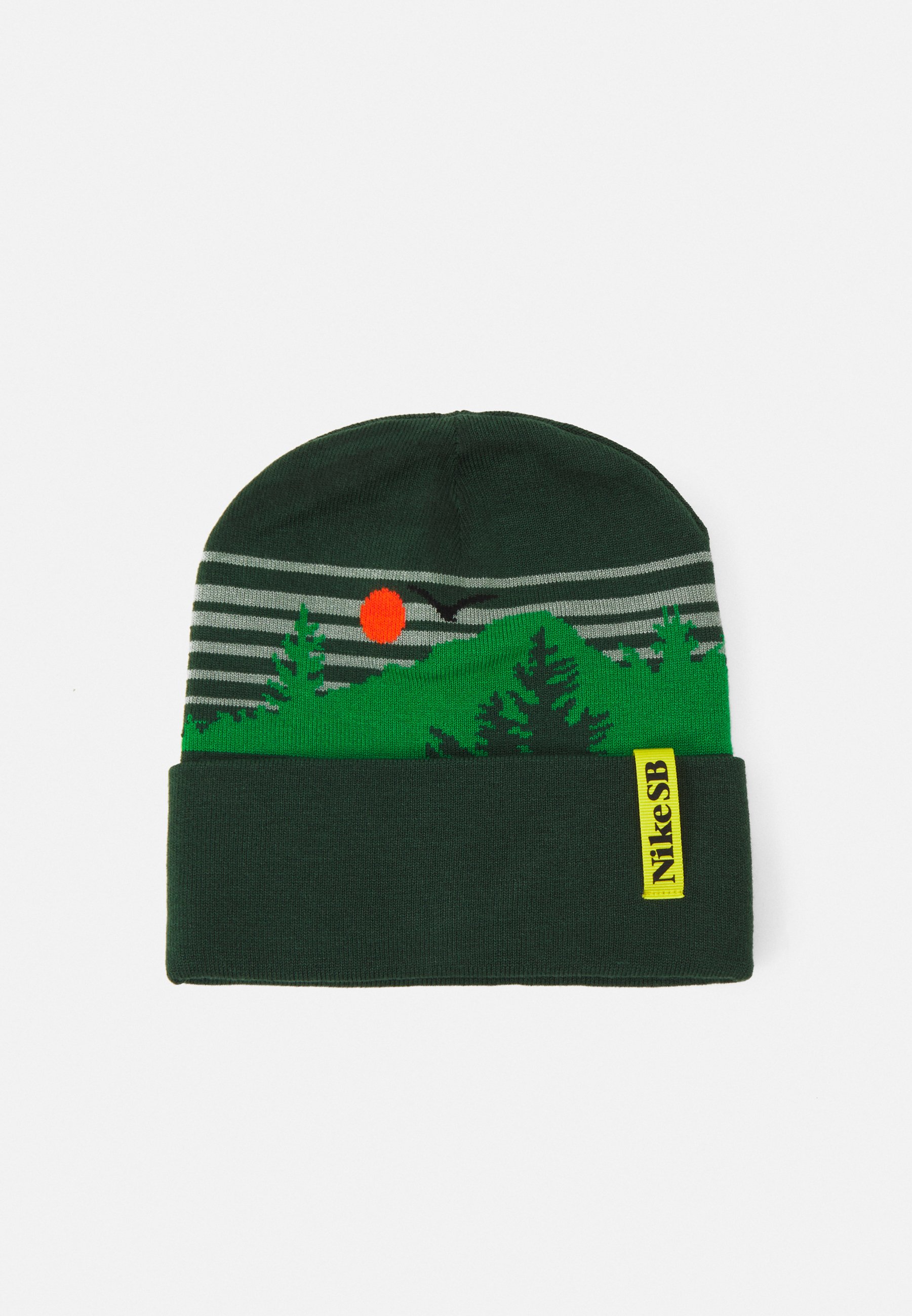 Nike SB BEANIE UTILITY REVERSIBLE UNISEX - Gorro - noble green/jade smoke/lucky green/verde oscuro Zalando.es