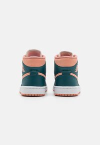 Jordan AIR JORDAN 1 MID - Sapatilhas de cano alto - dark teal green/light madder root/light orewood brown/white