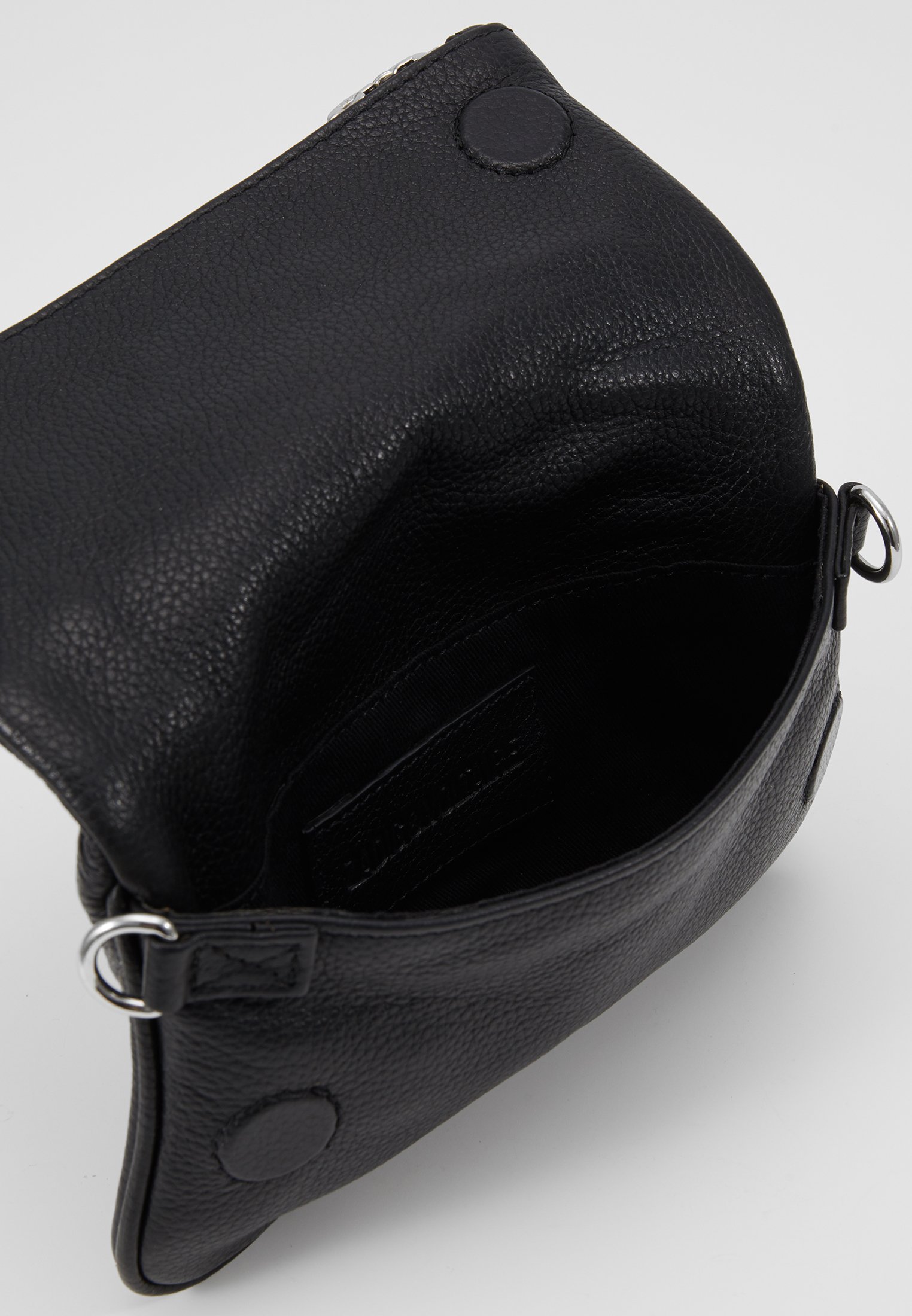 Zadig & Voltaire ROCK NANO GRAIN Skulderveske noir Zadig & Voltaire ROCK NANO GRAIN Skulderveske noir