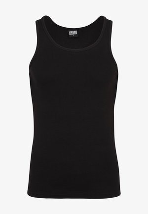 Urban Classics SEAMLESS TANKTOP 2 PACK - Top - black