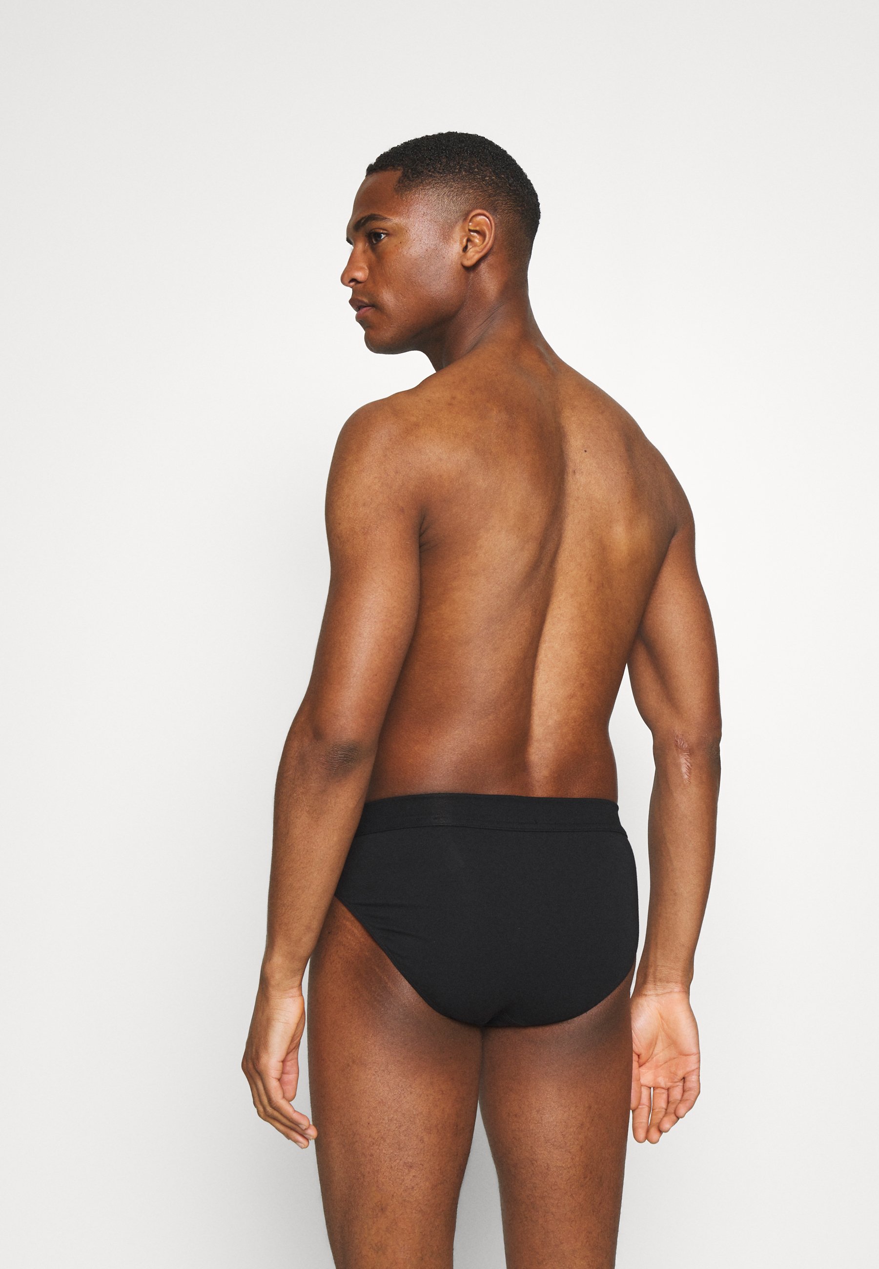 Schiesser 3PACK Slip Organic Cotton Softbund - 95/5 Stretch - Slip -  schwarz/nero - Zalando.it