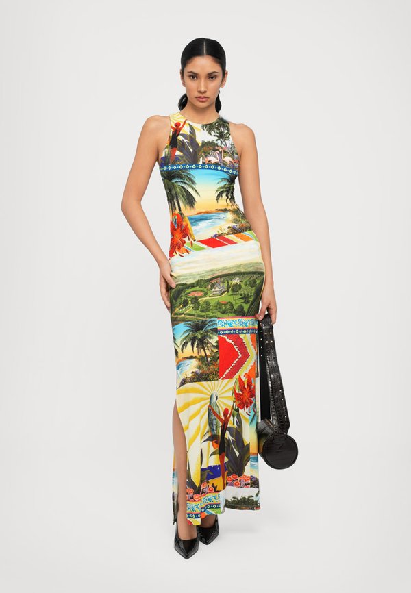 PANIA RACER NECK - Maxi dress - island dreams3