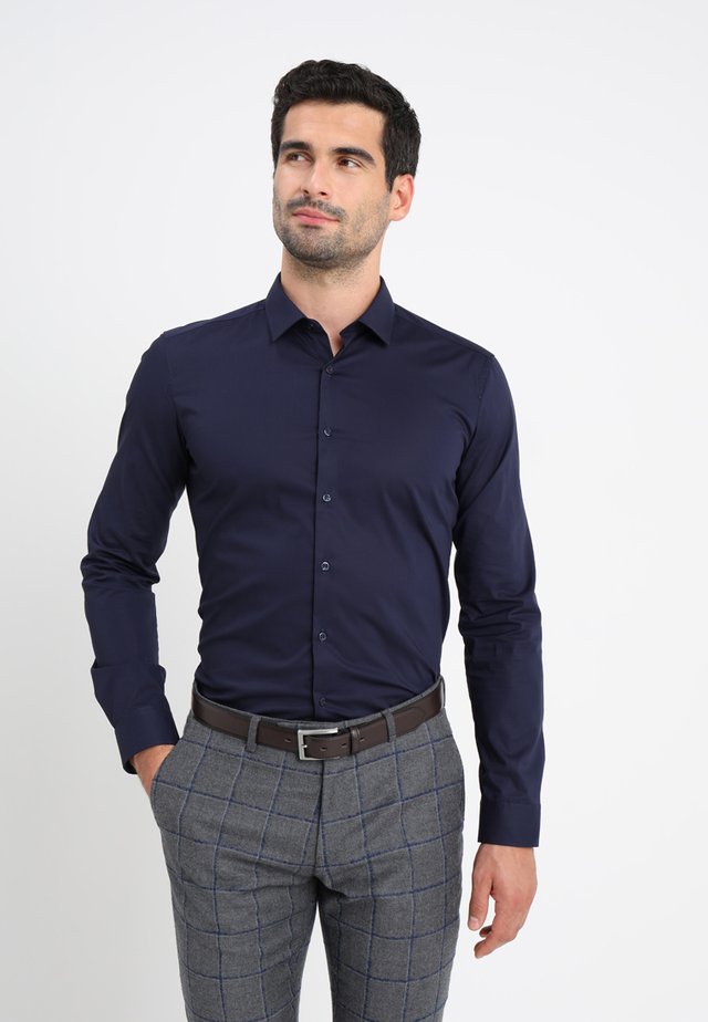 SUPER SLIM KENT - Overhemd - dark blue