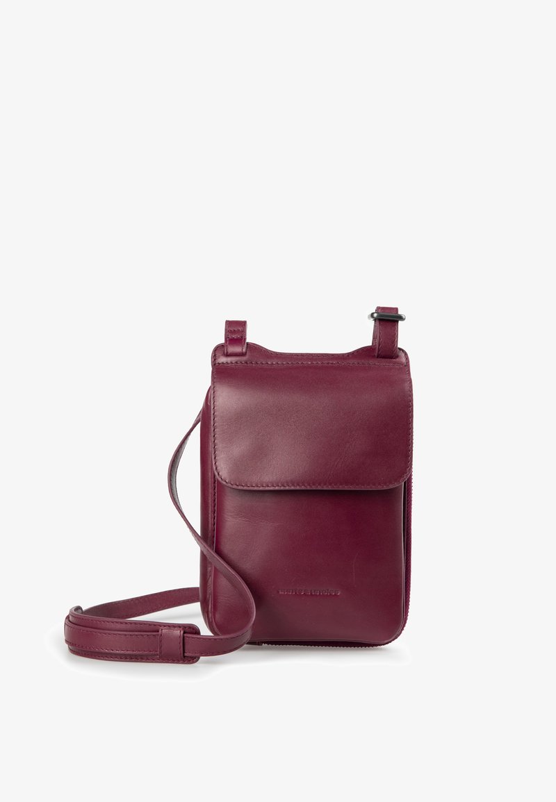 Aunts & Uncles TULIP - Handytasche - pomegranate