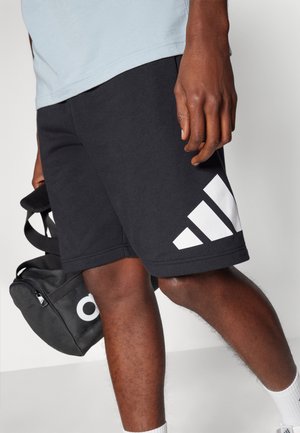 adidas Essentials Large Logo French Terry Shorts 'Black' — foto 4