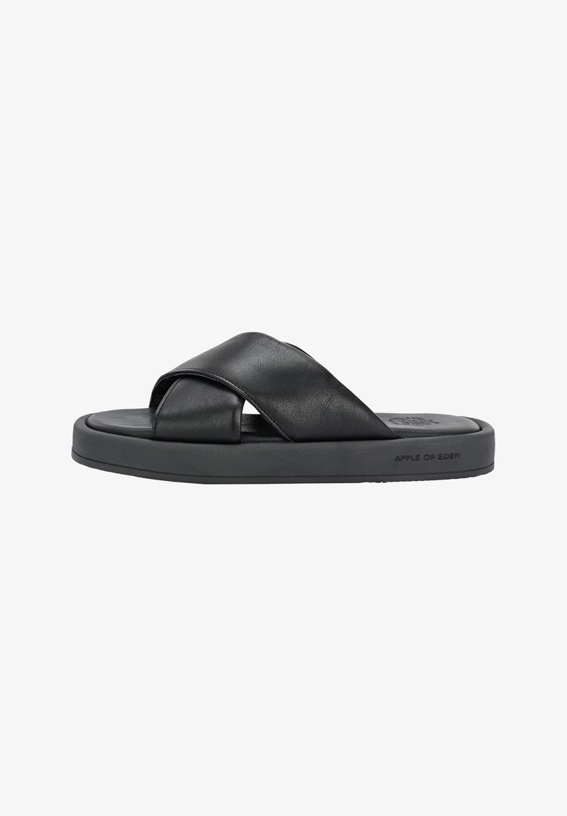 Apple of Eden CAROLINA - Pantolette flach - schwarz