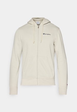 Champion ICONS CONTRAST - Sweat zippé - beige