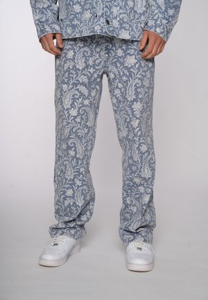 Multiply Apparel, MID-RISE JEANS PAISLEY THREE - Jeans Relaxed Fit - blue sand