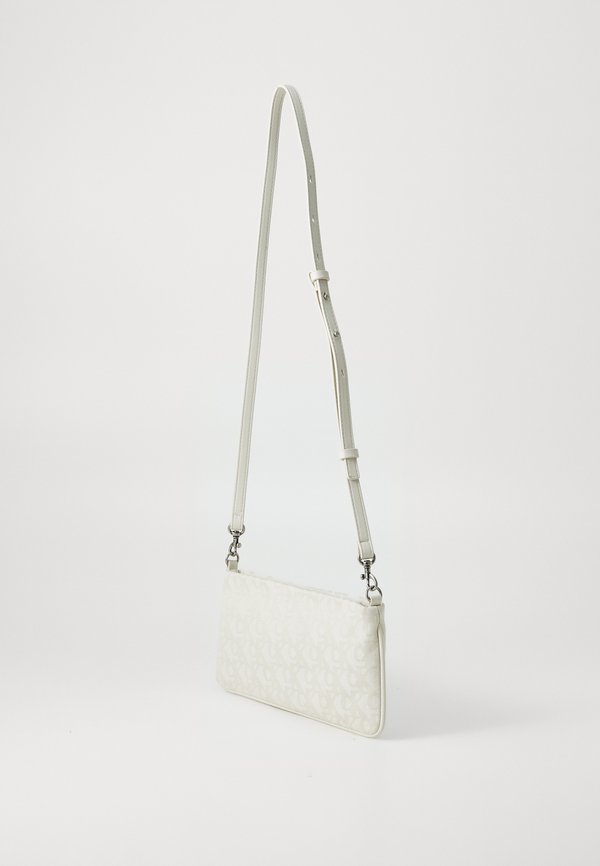 LOGO JACQUARD SOPHIE TOP ZIP - Cross body bag - natural aop3