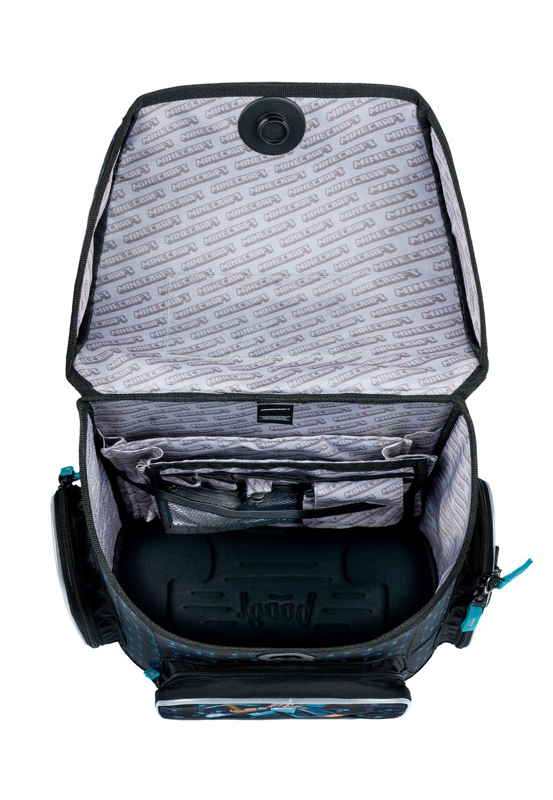 Baagl Ergo Schooltas voor jongens, 3-delig, ergonomische basisschool, rugzak, tornister met borstband, poot, Schooltassenset