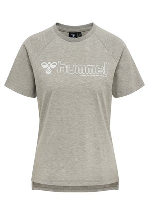 HMLNONI 2 0 - T-shirts print - grey melange