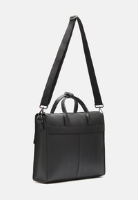 Zign LEATHER UNISEX - Computertasker - black