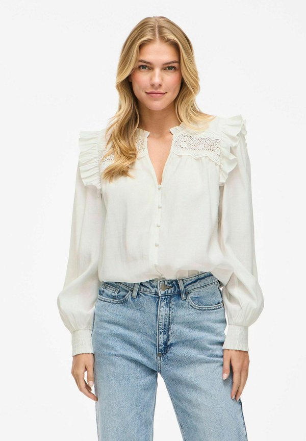 VIKOMMA V-AUSSCHNITT - Hemdbluse