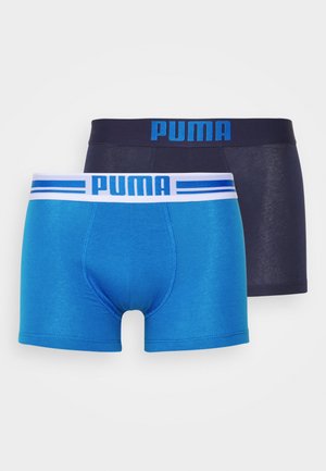 PLACED LOGO 2 PACK - Boxers - blue