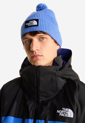 The North Face, TNF LOGO BOX POM BEANIE UNISEX - Huer - indigo wonder