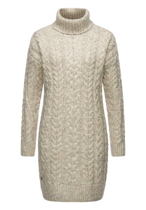 Vestido de punto - beige