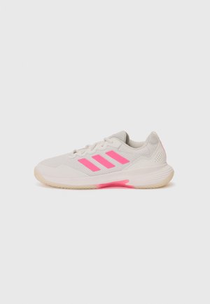 GAMECOURT 2 - Chaussures de tennis toutes surfaces - core white/lucid pink/core black