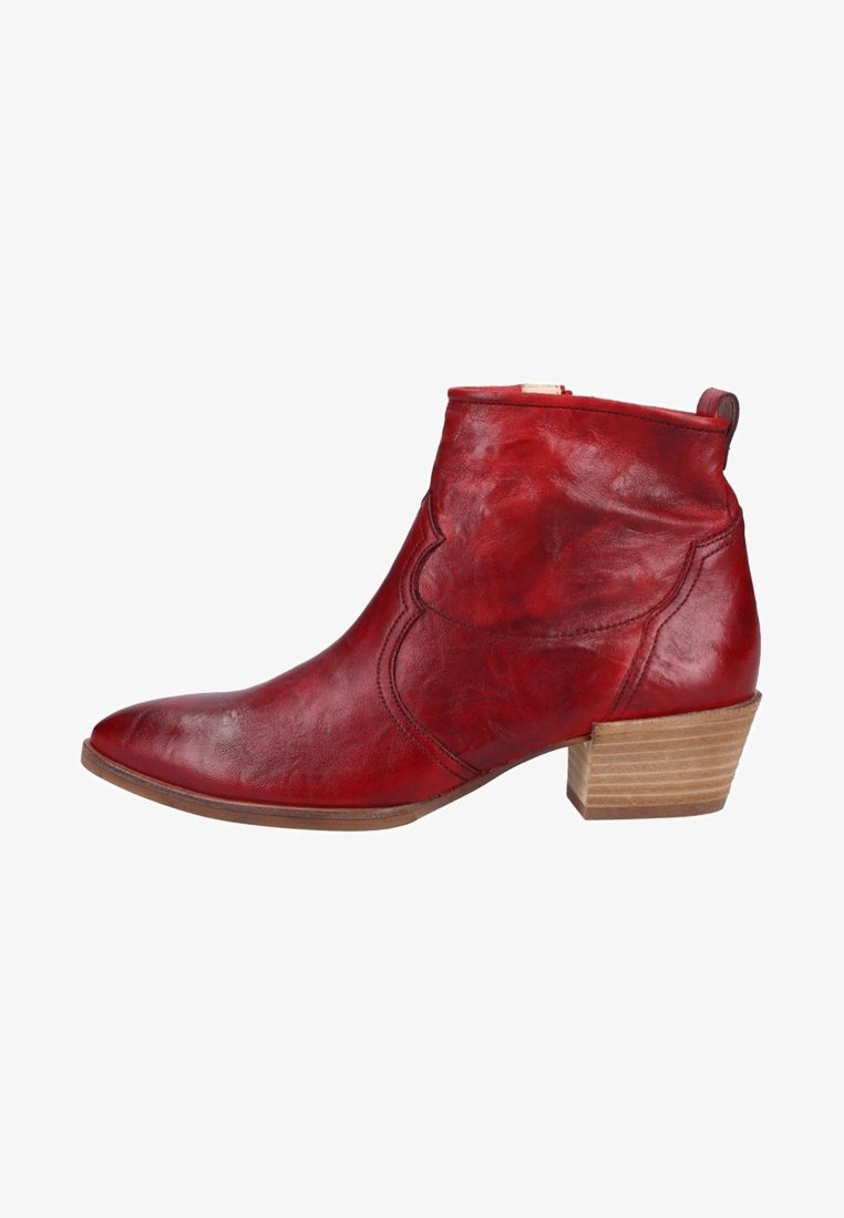 Paul Green Ankle Boot - red