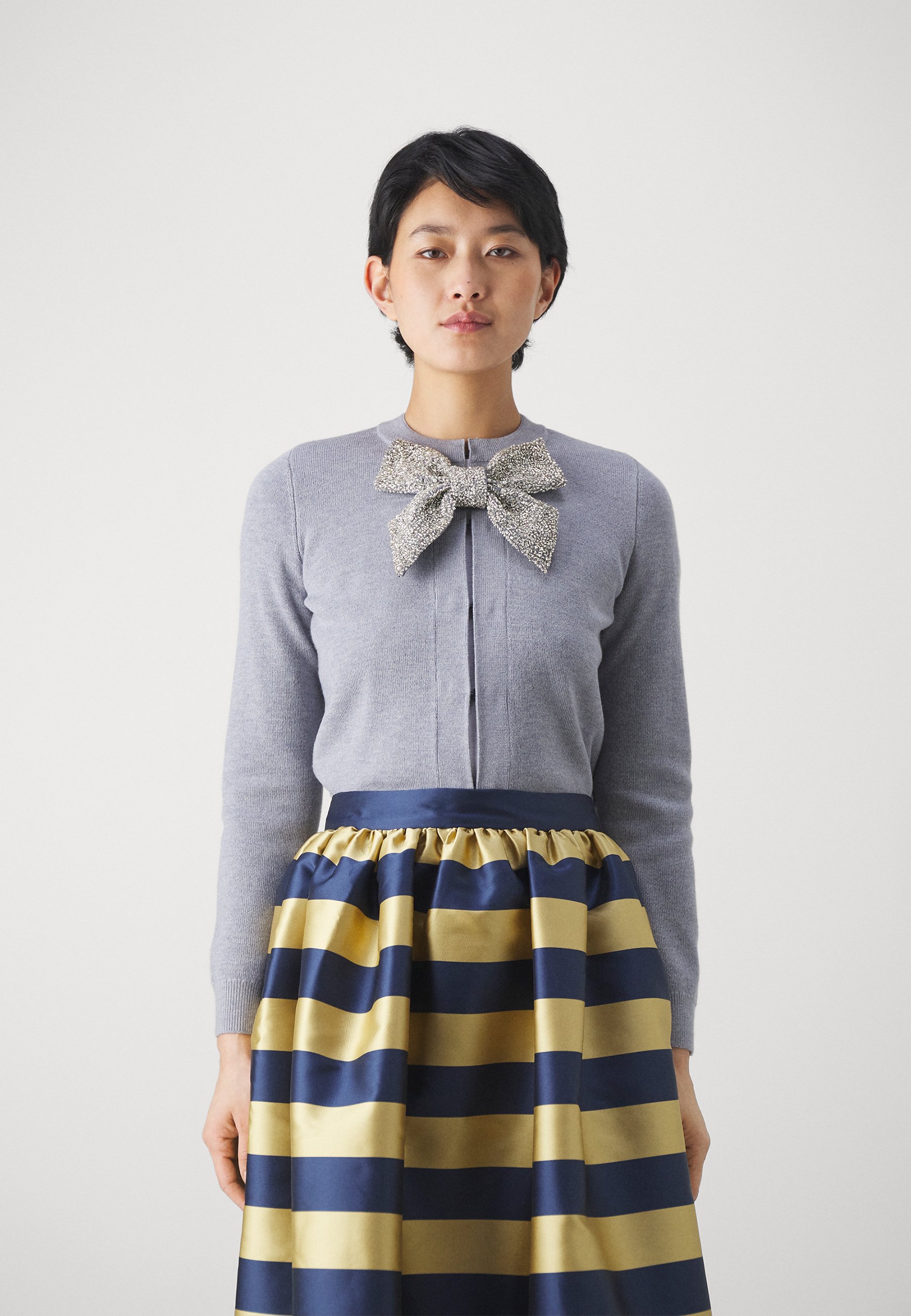 kate spade new york EMBELLISHED BOW NECK CARDIGAN - Cardigan 