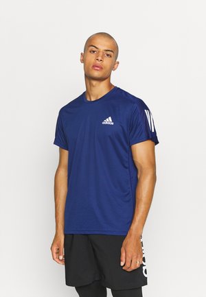 OWN THE RUNNING RESPONSE AEROREADY PRIMEGREEN T-SHIRT - T-shirt z nadrukiem - victory blue