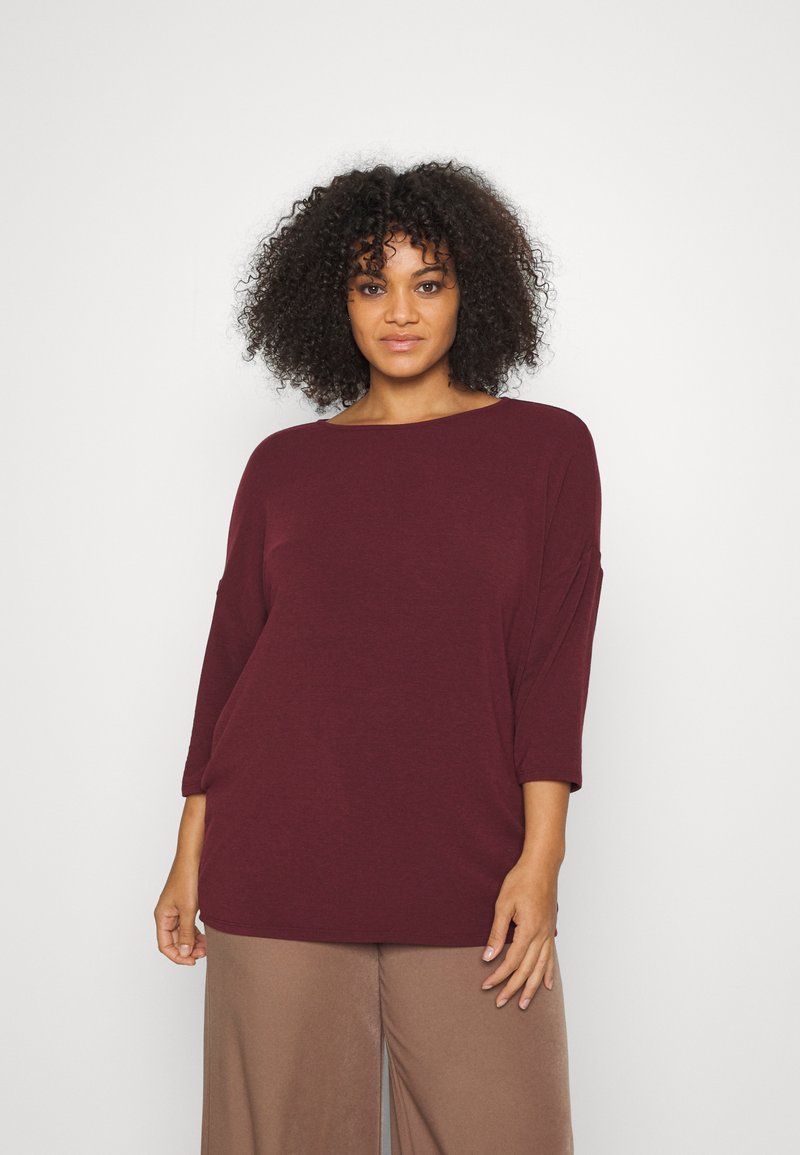 ONLY Carmakoma CARLAMOUR 3/4 - Camisola de manga comprida - port royale