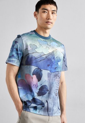 STUDIO SCHMITD- NARCISSUS SHIRT - middle blue main image 1