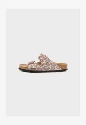 Birkenstock, ARIZONA PRINT LEVE LEO SANDCASTLE UNISEX - Sandaalit nilkkaremmillä - leo sandcastle