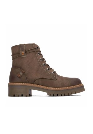 Refresh, BOTIN DE MUJER PLANO - Botines con plataforma - taupe