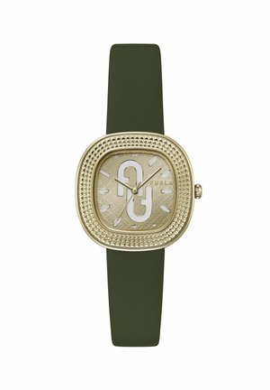 QUARTZ ANALOG TV SHAPE - Montre - green