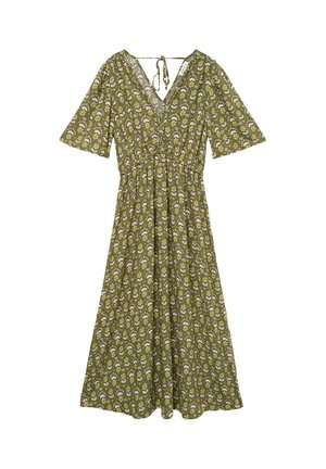 Cache Cache, CACHE CACHE CACHE CACHE LANGES KLEID MIT KURZEN ÄRMELN - Maxikleid - vert