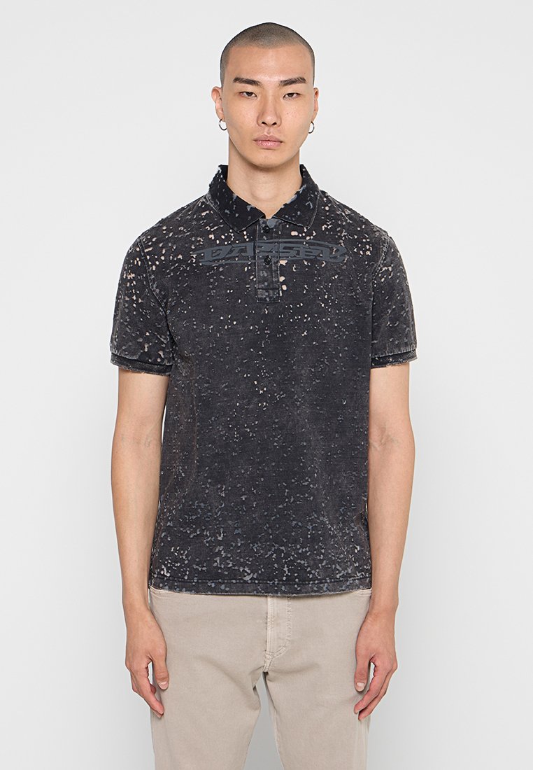 Diesel Poloshirt grijs denim/greydenim