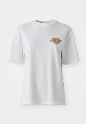 Carhartt WIP GROWTH - Majica kratkih rukava s printom - white stone washed