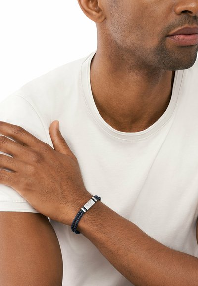 Emporio Armani LOGO ESSENTIALS - Armband - silver  coloured