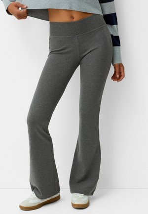 Bershka, Pantalon classique - dark grey