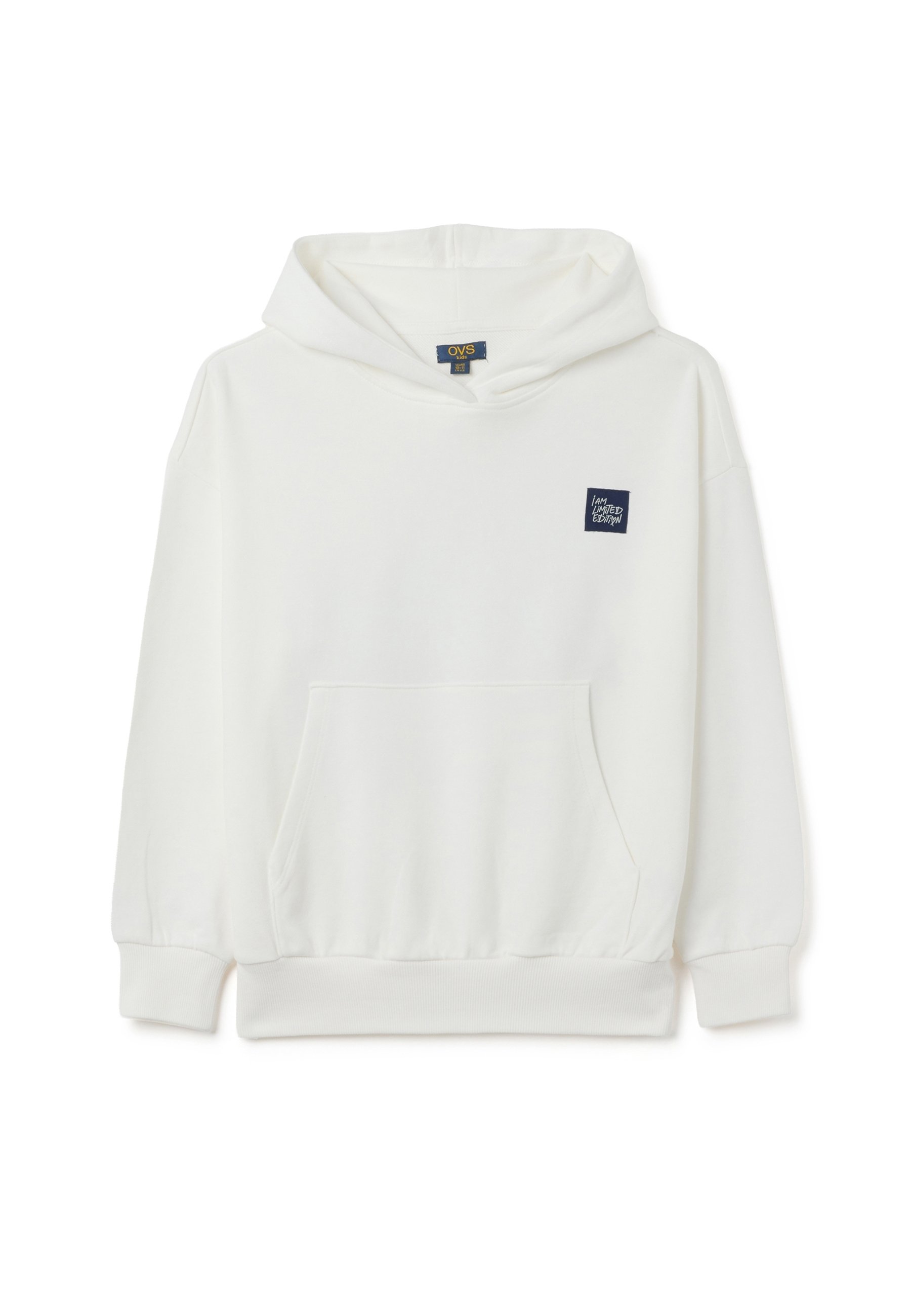 Pull à Capuche Blanc Marks And Spencer – Garçon 10-11 Ans, Coton, Bon état