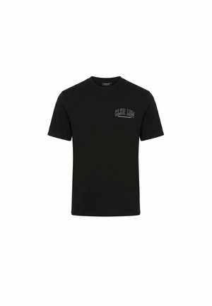 CLOSURE London, FLUFFY GRAFFITI TEE - Tričko s potlačou - black