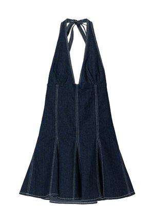 Spijkerjurk - royal blue